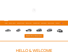 Tablet Screenshot of ghana-car-rentals.com